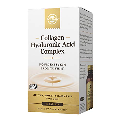 Complejo de Colágeno y Ácido Hialurónico Solgar, 30 Tabletas - Colágeno Hidrolizado Tipo 2 - Ayuda con Líneas Finas y Arrugas - Aumenta Colágeno y - imagen 3