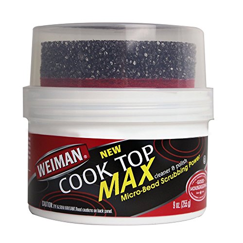 Pasta Limpiadora Weiman para Cocinas, Elimina Fácilmente Comida Quemada, Grasa y Marcas de Agua, Deja tu Estufa de Vidrio Brillante - imagen 2
