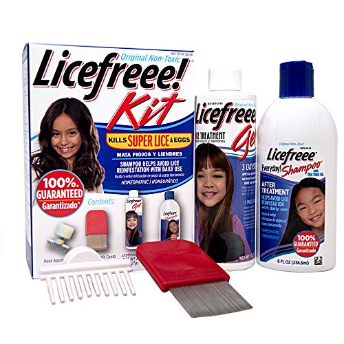 Kit Licefreee! Tratamiento Completo para Piojos, Champú de Mantenimiento Diario y Peine Profesional en Una Caja, Para Niños y Adultos - imagen 5