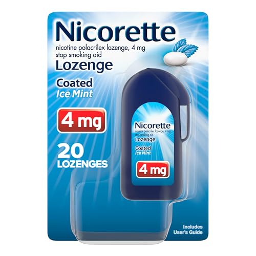 Nicorette 4 mg Pastillas de Nicotina Recubiertas para Dejar de Fumar - Sabor Menta Helada, 20 Piezas - imagen 4