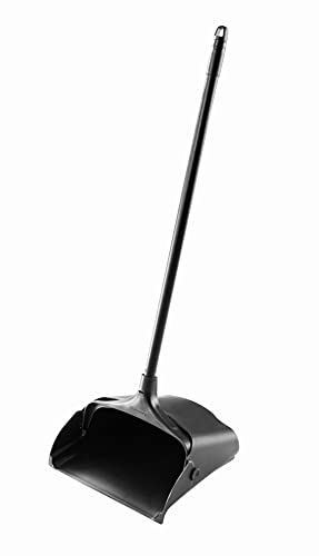 Palanqueta de Plástico Rubbermaid Commercial con Mango Largo, Compatible con Cualquier Escoba, 12.50 Ancha, Ideal para Lobby, Restaurante, Oficina y - imagen 3