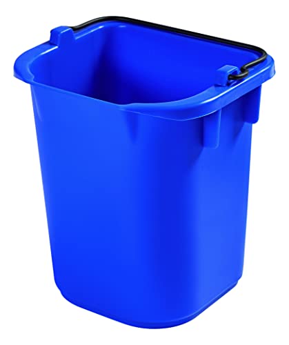 Cubeta de Limpieza Rubbermaid Commercial Products de 5 Cuartos, Azul, con Pico y Asa para Limpieza, Almacenamiento, Alimentación de Ganado y Lavado - imagen 6