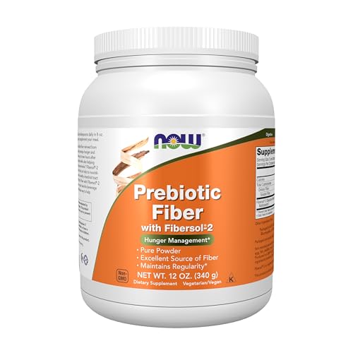 Suplementos NOW Foods, Fibra Prebiótica con Fibersol-2, derivada de maíz No OGM, en polvo, 12 onzas - imagen 4