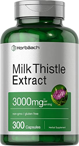 Suplemento de Cardo Mariano Horbäach | 300 Cápsulas | Extracto Herbal | Sin OGM, Libre de Gluten - imagen 4