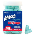 Tapones para los oídos Mack's Original de espuma suave, 50 pares - 33dB NRR más alto, cómodos para dormir, ronquidos, trabajo, viajes y eventos - imagen 1