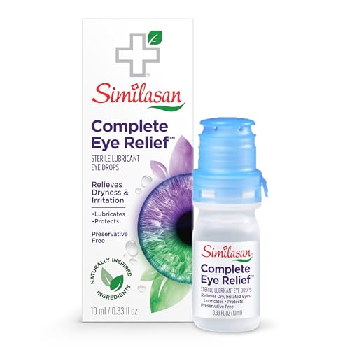 Similasan Gotas para Alivio Completo de Ojos, Lubrica y Protege, Ingredientes Naturales, Sin Conservadores, Amigables con Lentes de Contacto, 0.33 - imagen 2