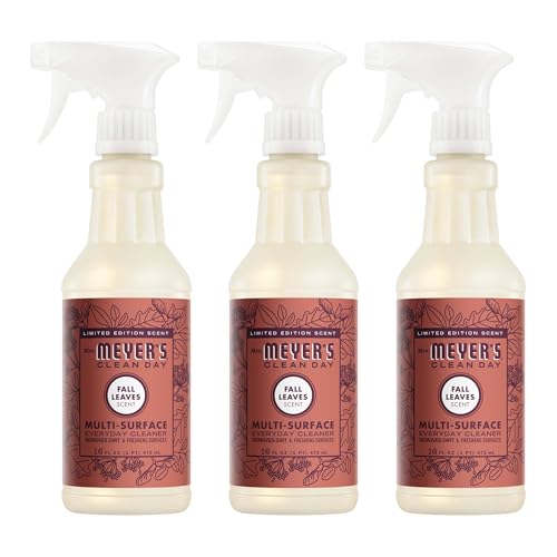 Limpiador Multi-Superficie Mrs. MEYER'S CLEAN DAY, Aroma Hojas de Otoño, 16 Fl Oz, Paquete de 3 Botellas - imagen 5
