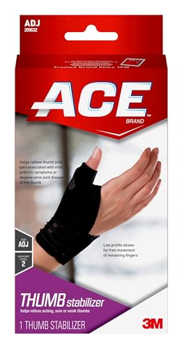 Estabilizador de Pulgar Deluxe ACE™, Ajustable, Negro, 1 por Paquete - imagen 5