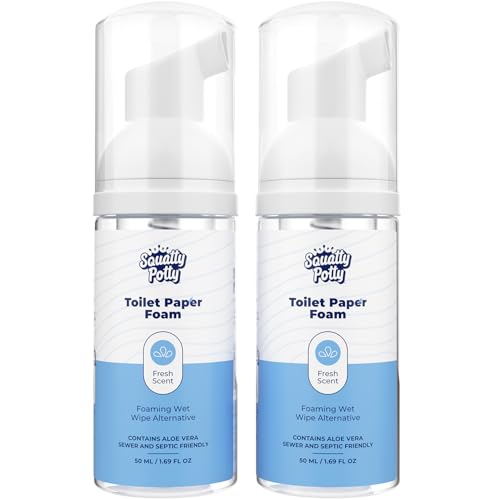 Squatty Potty Espuma de Papel Higiénico Instantáneo - Alternativa a Toallitas Húmedas - Paquete de 2, 50 ml, 1.69 Fl Oz - imagen 4