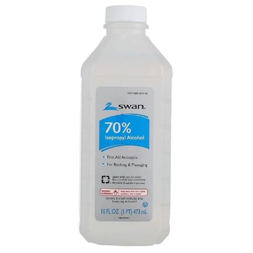 Alcohol Isopropílico Swan 70%, 32 oz (Paquete de 2) - imagen 1