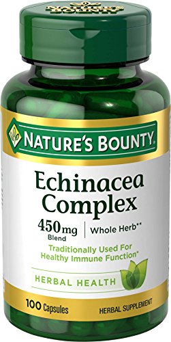 Complejo de Equinácea de Nature's Bounty, Suplemento Herbal, Apoya la Salud Inmunológica, 450 mg, 100 Cápsulas - imagen 6