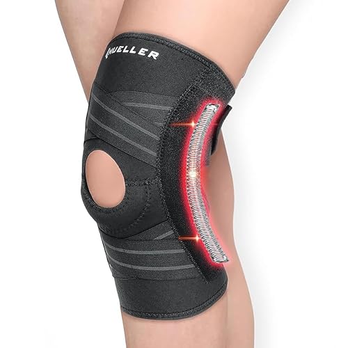Férula Ajustable para Rodilla MUELLER para Hombres y Mujeres, Estabilizador de Rodilla para Compresión y Alivio del Dolor, Ideal para Artritis y - imagen 3