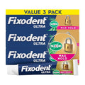 Adhesivo para Dentaduras Fixodent Ultra Max Hold Plus Scope, 1.8oz, Paquete de 3 - imagen 1