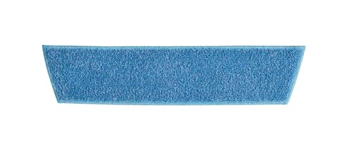 Cabezal de Mopa Húmeda de Microfibra Rubbermaid Commercial de 18 Pulgadas, Color Azul, para Limpieza Profesional y Suelos Duras - imagen 1