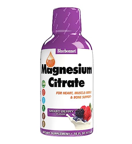 Bluebonnet Nutrition Citrato de Magnesio 420 mg - Calma la Mente y el Cuerpo* - Apoya el Corazón, Músculos y Sueño* - No GMO, Vegano, Kosher, Sin - imagen 3