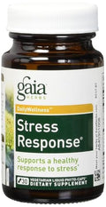Suplementos Gaia Herbs para Respuesta al Estrés - Apoya la Relajación y Respuesta Saludable al Estrés* - con Rhodiola, Albahaca Sagrada, Ashwagandha - imagen 1