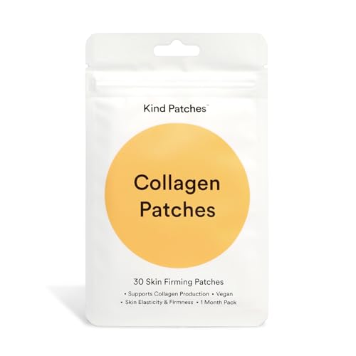 Parches Kind Collagen - Parches Reafirmantes con Vitamina C y Aminoácidos - Ácido Hialurónico para Hidratación, Cabello y Uñas Saludables - 30 Piezas - imagen 1