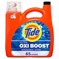 Detergente Líquido para Ropa Tide Ultra Oxi Boost, 2.73 L, 65 Cargas, Eliminador de Manchas Avanzado con Poder Extra Oxi - imagen 1