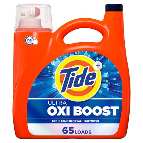 Detergente Líquido para Ropa Tide Ultra Oxi Boost, 2.73 L, 65 Cargas, Eliminador de Manchas Avanzado con Poder Extra Oxi - imagen 2