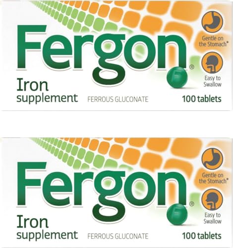 Fergon Hierro de Alta Potencia, Soluble y de Fácil Digestión, 27 mg de Hierro, 100 Tabletas - imagen 2