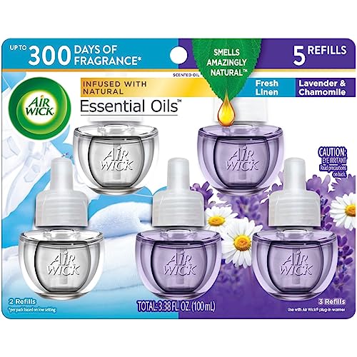 Aceites Aromatizantes Air Wick 0+5 Mezcla de Lino Fresco y Lavanda - imagen 6