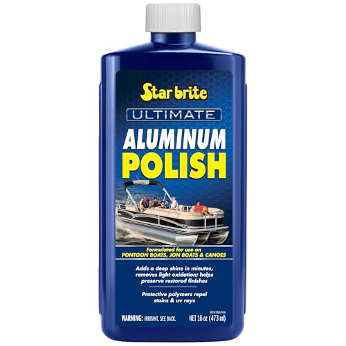 Pulidor de Aluminio STAR BRITE Ultimate - Brillo Protector Profundo, Elimina Oxidación Ligera, Ideal para Pontoons, Jon Boats y Canoas - imagen 2