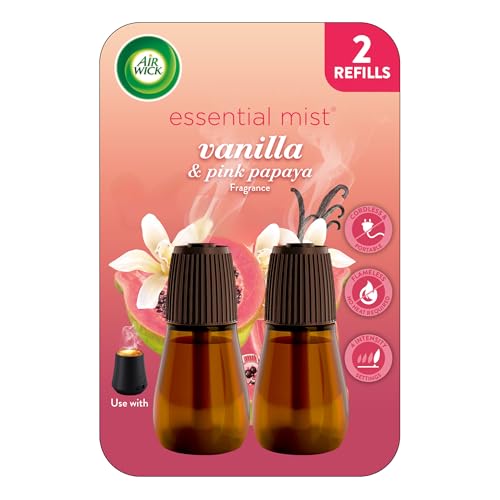 Recarga Doble Air Wick Essential Mist Vainilla y Papaya Rosa 2 piezas - imagen 5