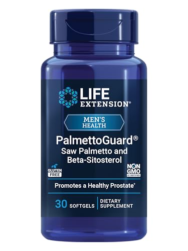 Suplementos Life Extension PalmettoGuard con Saw Palmetto y Beta-Sitosterol – Apoya la Salud Prostática y Metabolismo Hormonal – 30 gelatinas - imagen 2