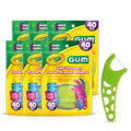 Hilo Dental GUM Crayola para Niños con Fluor, Sabor Uva Divertido, Fácil de Usar, Ideal para Manos Pequeñas, 40 Piezas (Paquete de 6) - imagen 1