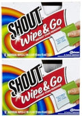 Toallitas Quitamanchas Shout, 12 Piezas (Paquete de 2) - imagen 1