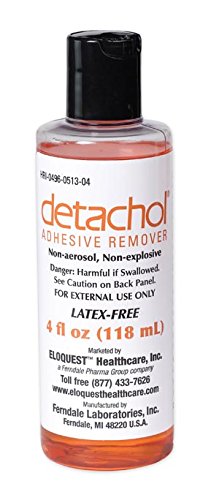 Removedor de Adhesivos Detachol – Botella de 4oz para la Remoción Segura y Fácil de Adhesivos Médicos, Vendajes y Cinta para la Piel – Libre de - imagen 4