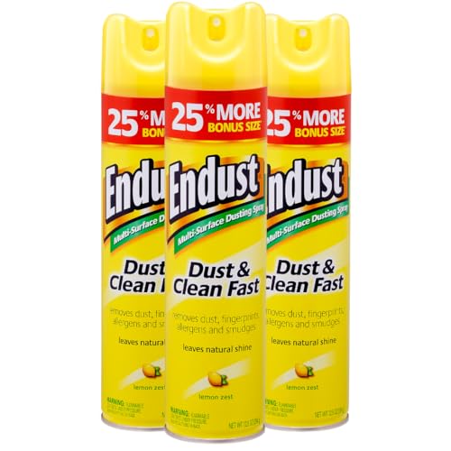 Spray Limpiador Multi-Superficies Endust con Aroma a Limón, Paquete de 3 unidades - imagen 6