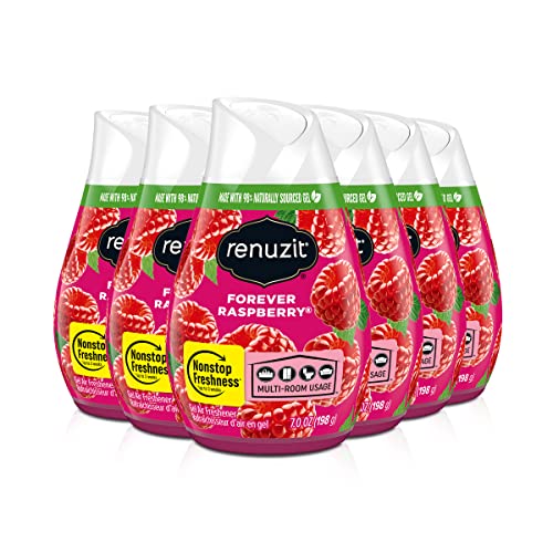 Gel Ambientador Ajustable Renuzit, Frambuesa Eterna, 7 Onzas (Paquete de 6) - imagen 2