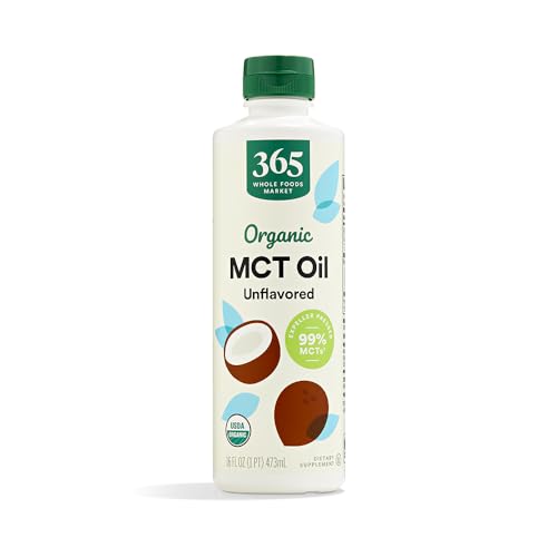Aceite MCT Sin Sabor 365 de Whole Foods Market, 16 Fl Oz - imagen 3