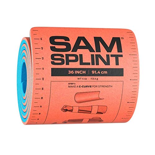 Férula Sam Splint de 36, en color Naranja y Azul - imagen 6
