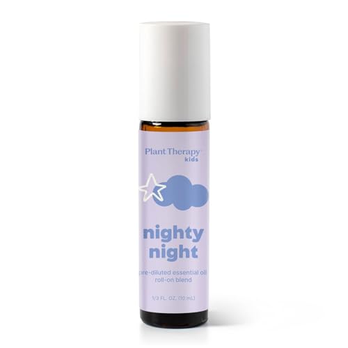 Mezcla de Aceites Esenciales Kids Nighty Night de Plant Therapy para Dormir, 10 mL, Roll-On Pre-Diluido para Mayor Comodidad, Apoya un Sueño Reparador - imagen 4