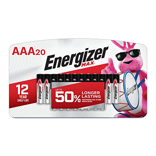 Baterías Energizer MAX AAA (Paquete de 20), Baterías Alcalinas Triple A - imagen 2