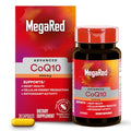 Suplementos MegaRed Advanced CoQ10 - 200mg por Porción, Antioxidante Potente que Apoya la Producción de Energía Celular - 30 Cápsulas de Coenzima - imagen 1