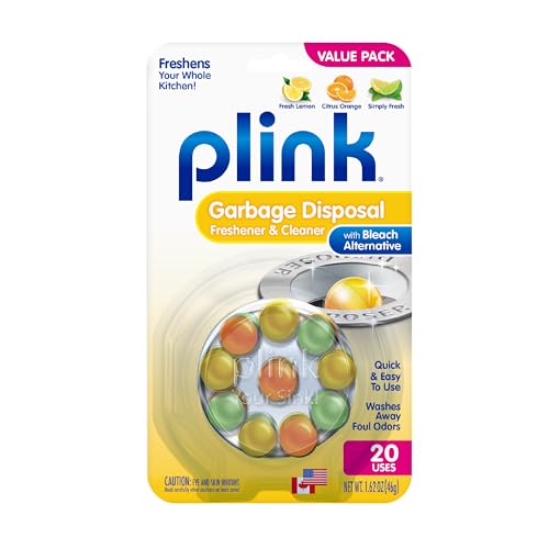 Plink Desodorante y Limpiador para Trituradores de Basura, Eliminador de Olores para Fregaderos, Cápsulas Fáciles de Usar, Amigable con Septic, - imagen 5