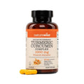 NatureWise Cúrcuma Curcumin Extra Fuerte 1000mg con Tecnología Hidrosoluble - 400mg de Curcuminoides para Apoyo Inmunológico - Vegano, No GMO, 60 - imagen 1
