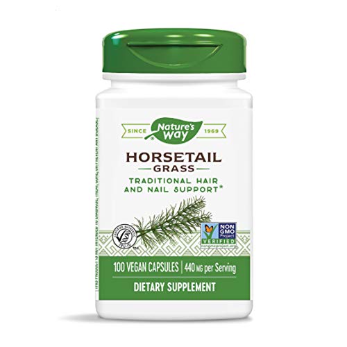 Horsetail Grass Premium Herbal de Nature's Way 440 mg, 100 Cápsulas Vegetales - imagen 1