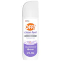 OFF! Repelente de Insectos Clean Feel con 20% Picaridin - Protección Duradera Sin DEET contra Mosquitos, Control de Plagas Sin Fragancia - 6 oz - imagen 1