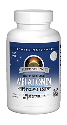 Melatonina de Liberación Prolongada Source Naturals - 3 mg, 120 Tabletas - imagen 3
