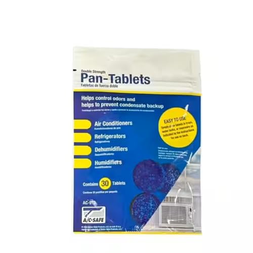 Tabletas AC Safe Pan - 30 piezas: Limpia residuos en bandejas de drenaje y humidificadores - imagen 2