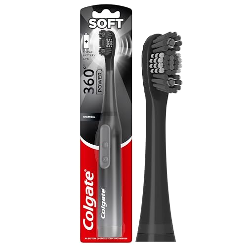 Cepillo de Dientes Eléctrico Colgate 360 Power con Carbón Activado - imagen 4