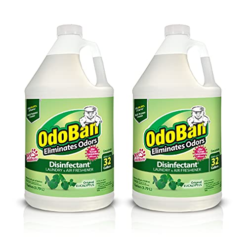 Concentrado Desinfectante y Eliminador de Olores OdoBan, 2 Galones, Aroma Original a Eucalipto - imagen 6