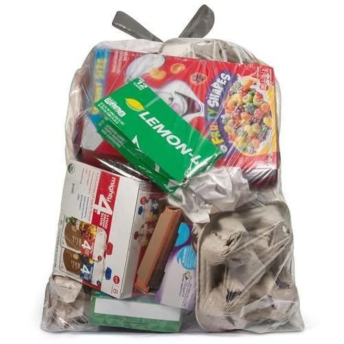 Bolsas de Basura Ultrasac de 13 Galones 0.69 MIL Transparentes con Cuerda - 24 x 27 - Paquete de 60 - Para Hogar, Cocina, Baño y Oficina - imagen 2