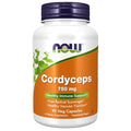 Suplementos NOW Foods, Cordyceps (Cordyceps sinensis) 750 mg, Apoyo Inmunológico Saludable*, 90 Cápsulas Veganas - imagen 1