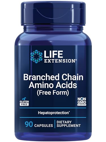 Aminoácidos de Cadena Ramificada (BCAAs) Life Extension, leucina, isoleucina, valina, Promueve la Recuperación Muscular, Sin Gluten, No OGM, 90 - imagen 6