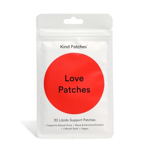 Parches Kind Love - Potenciador Natural de Libido para Mujeres y Hombres - Ashwagandha y Ginseng Rojo para Mejorar el Bienestar Íntimo y Energía - 30 - imagen 3